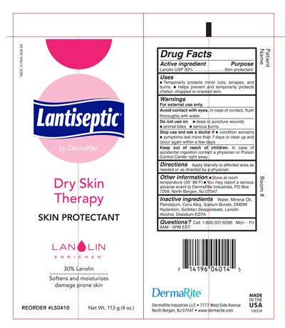 Lant. Dry Skin Ther. 4oz Tube 1.18.19 DR_LS0410.jpg principal display panel - Lant. Dry Skin Ther. 4oz Tube 1.18.19 DR LS0410